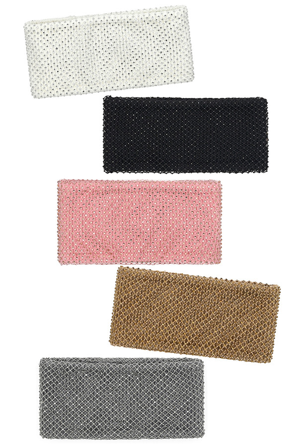 C.C Net Rhinestone Headwrap-HWE0013 C.C Net Rhinestone Headwrap-HWE0013