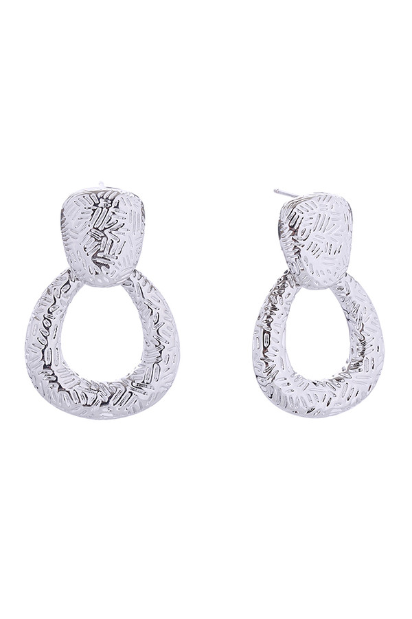 14K Door Knocker Post Earrings-SJE310676 14K Door Knocker Post Earrings-SJE310676