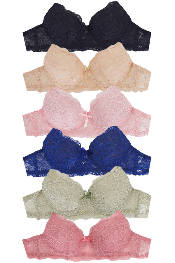 WHOLESALE! 6pcs/pack Baby bra pure cotton plain