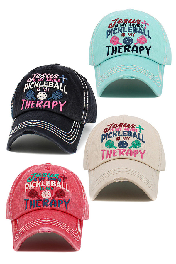 JESUS IS MY SAVIOR PICKLEBALL Vintage Baseball Cap JESUS IS MY SAVIOR PICKLEBALL Vintage Baseball Cap