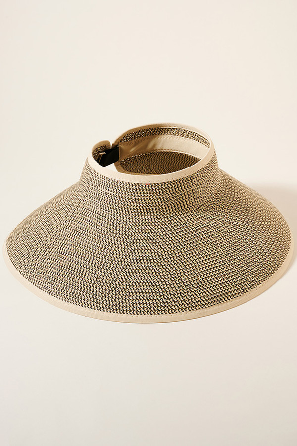 Wide Brim Foldable Straw Sun Hat