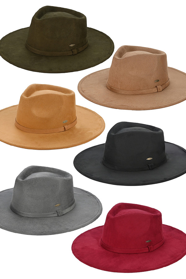 C.C Faux Suede Rancher Hat
 C.C Faux Suede Rancher Hat