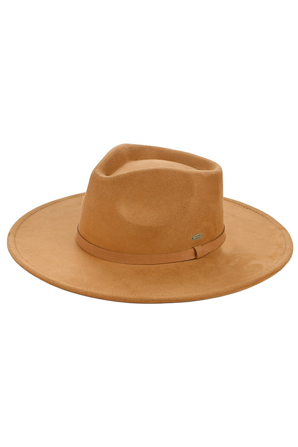 suede rancher hat | dark olive