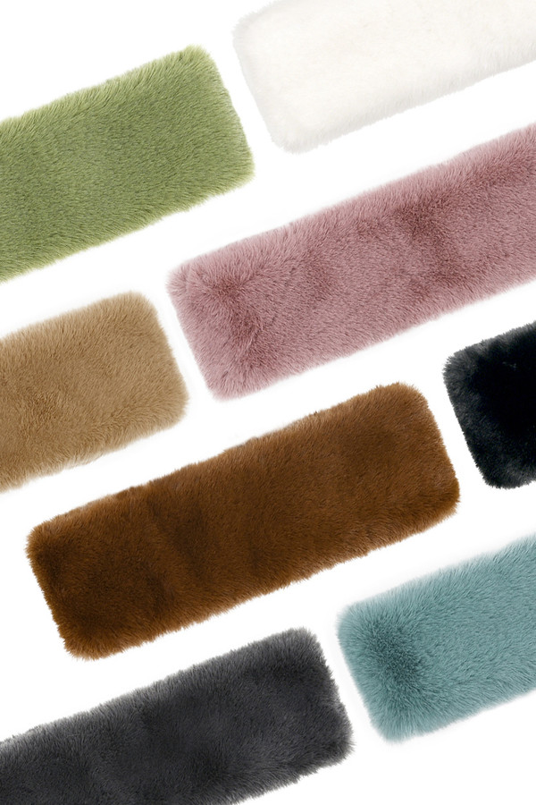 C.C Faux Fur Solid Color Headwrap C.C Faux Fur Solid Color Headwrap