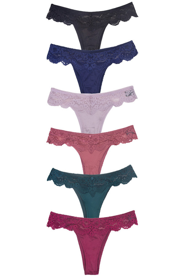 Satin with Lace Panty