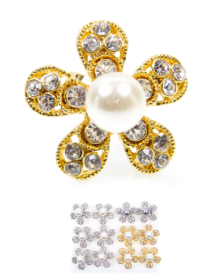 flower pearl ring flower pearl ring