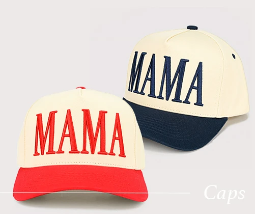 baseball caps, trucker hat, letter caps, Letter Hats, Two Tone Hats