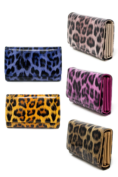 BAL PORTER LEOPARD WALLET バル ポーター財布ハラコ Amazon.com: Leopard Cheetah Print Travel Wallet For Men Anti Theft