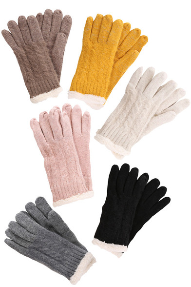 KNIT GLOVE ベージュ Jerseys – Seattle Glove
