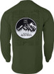 Glock Oem Born In Austria Long - Sleeve Shirt Military Grn 3xl