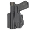 C&G Holsters quickship IWB ALPHA UPGRADE tactical Glock 17/19 streamlight TLR8 holstered back view