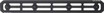 Bog 12" M-lok Arca-swiss - Tripod Plate Matte Black