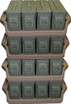 Mtm Ammo Can Tray For 4 .30cal - Metal Ammo Cans Flat Dark Erth