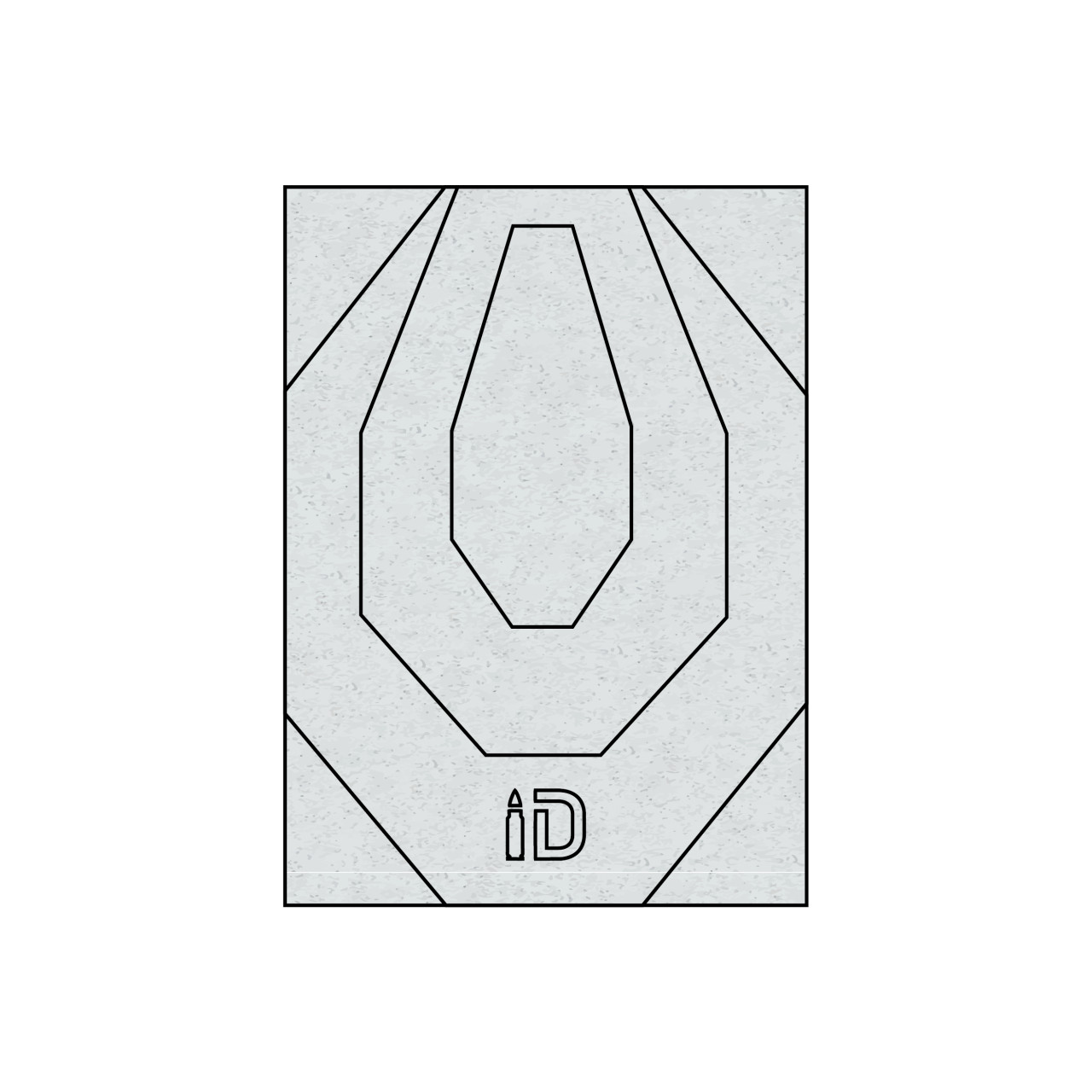 IPSC Infinity Target Sheet