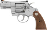 Colt Python 357mag 2.5" Ss - Adj Sight Walnut Medallion Grp