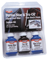 B/c Deluxe Perma Blue/tru-oil - Complete Finishing Kit