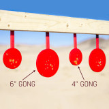6" Gong Target Color Changing