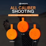4" Rifle Gong Target Non-Color Changing