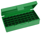 Mtm Ammo Box .45acp/.40sw/10mm - 50-rounds Flip Top Style Green