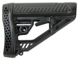 Adaptive Tactical Stock Ar-15 - Mil-spec Polymer Black