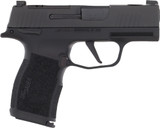 Sig P365x Mic Comp 9mm 3.1" Or - Xray-3 (2)12rd Man Safety Blk