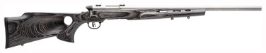 Savage Bmag Target 17wsm 22" - Hb Ss/grey Laminate T-hole*