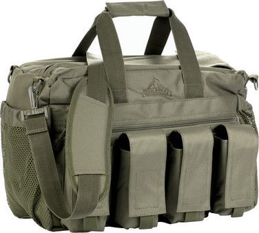 Red Rock Deluxe Range Bag Od - Fold Out Work/cleaning Gun Mat
