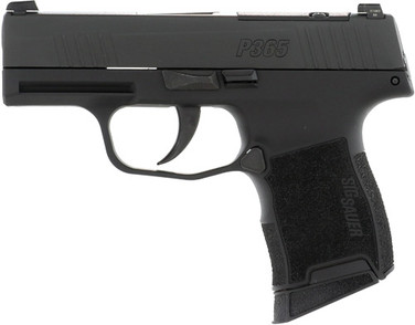 Sig P365 Mic Comp 380acp 3.1" - Siglite (2)10rd Polymer/black