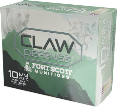 Fort Scott 10mm 190gr - Claw Defense Fn 20rd 25bx/cs