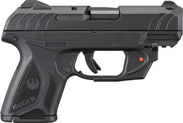 Ruger Security-9 9mm Compact - Adj 10-shot Blued Laser