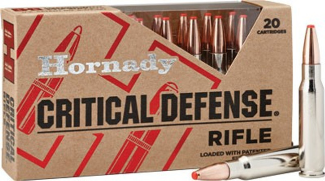 Hornady Critical Defense 308 - Win 155gr Ftx 20rd 10bx/cs