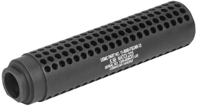 Guntec Ar15 Fake Suppressor - Socom Style 1/2x28 Tpi Black