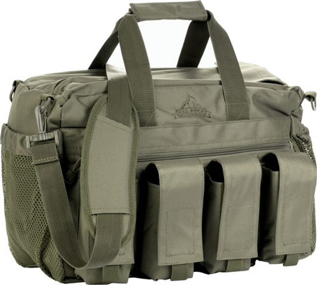 Red Rock Deluxe Range Bag Od - Fold Out Work/cleaning Gun Mat