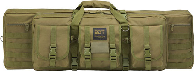Bulldog 36" Single Tactical Cs - 3 Large Accessory Pockets Gren