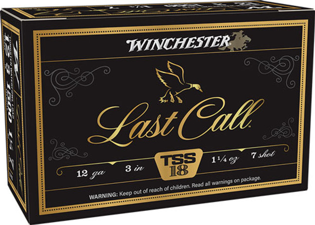 Winchester Last Call Tss 12ga - 3" 1-1/4oz #7 10rd 10bx/cs