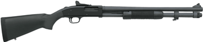 Mossberg 590a1 12ga 3" 9rd 20" - Ghost Ring Parkerized/syn