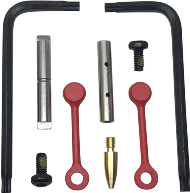 Kns Pin Kit Non-rotating - Gen2 Mod2 Ar15/m16 .154 Red