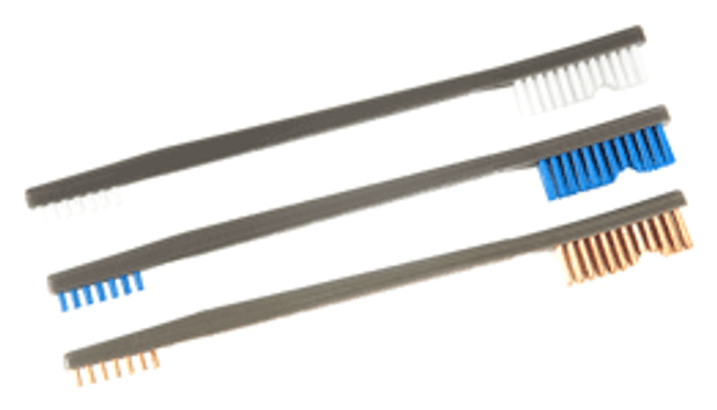 Otis Receiver Brush 3-pack - Nylon Blue Nylon Bronze