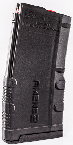 Amend2 Ar-15 Magazine 5.56x45 - 20rd Polymer Black