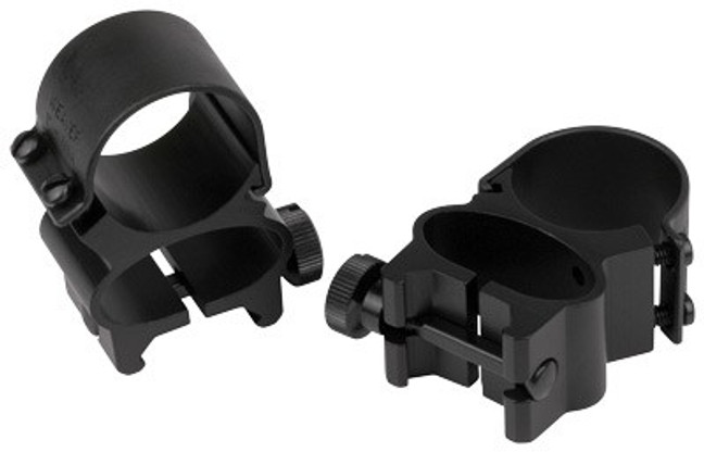 Weaver Rings Detachable Top - Mount See-thru 1" Medium Matte