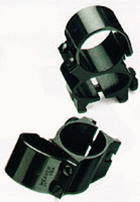 Weaver Rings Detachable Top - Mount See-thru 1" Black
