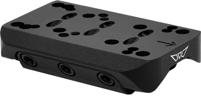Warne Red-dot Shotgun Rib - Reflex Mount Black