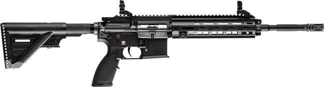 Hk Hk416 Rifle 22lr 16.1" Bbl - 10rd M-lok Black By Umarex
