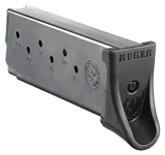Ruger Magazine Lc9 Ec9 9mm 7rd - W/grip Extension Blued Steel