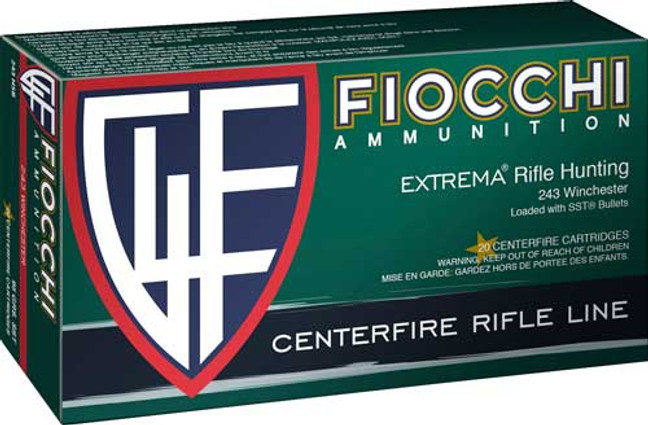 Fiocchi 243 Win 95gr Sst - 20rd 10bx/cs