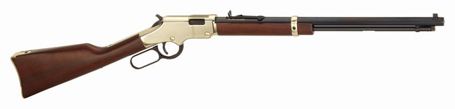 Henry Goldenboy 22s/l/lr - 20" Octagon Walnut