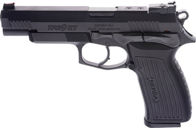 Bersa Tpr Xt 9mm Pistol 5" - Matte Black 17rd