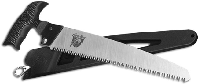 Outdoor Edge Grizz Saw - 8" Wood/bone Saw W/blade Shth