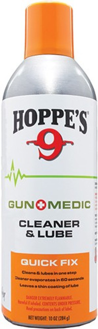 Hoppes Gun Medic 10oz. Cleaner - & Lube Bio-based Formula Aersl