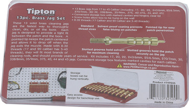 Tipton 26-Piece Ultra Jag & Brush Set (17-45 Cal) - Alexander's